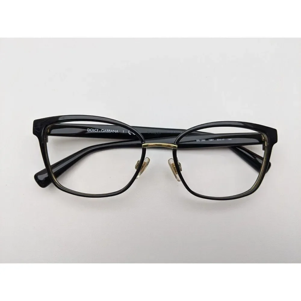 🕶️Dolce&Gabbana DG1282 Eyeglasses 53/17 140 /YKL530🕶️​